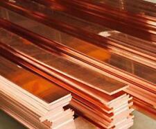 Us Stock 2pcs 99 Copper T2 Cu Metal Flat Bar Plate 3mm X 10mm X 250mm