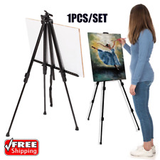 Portable Artist Folding Painting White Board Easel Adjustable Tripod Wcarry Bag
