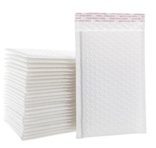 5x7 White Poly Bubble Mailers Shipping Mailing Padded Bags Envelopes