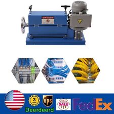 Electric Wire Stripping Machine 1.5mm-38mm Cutting Speed 1400rmin Automatic