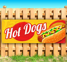 Hot Dogs Advertising Vinyl Banner Flag Sign Many Sizes Available Usa