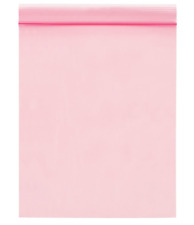 Pink Anti-static Resealable 2 Mil Polybags Zipper Baggies 100 Ct Small 2 X 3 In
