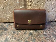 Mens Full Grain Leather Credit Cardbusiness Card Wallet Gift New Nice