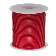 22 Awg Gauge Stranded Hook Up Wire Red 100 Ft 0.0253 Ul1007 300 Volts