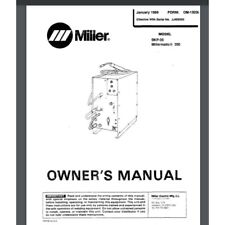 Miller Millermatic 200 Skp-35 Welding Owners Manual Year 1989 Comb Bound