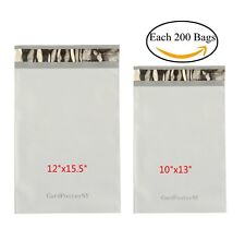400 Each 200 10x13 12x15.5 Poly Mailers Shipping Envelope Self Sealing Bags 2mil