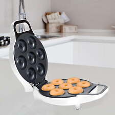 Nonstick Mini Donut Maker Machine For At-home Doughnuts White
