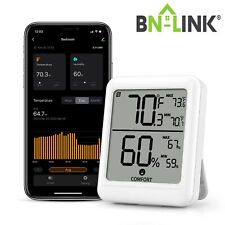 Bn-link Bluetooth Digital Thermometer Hygrometer Temperature Humidity Monitor