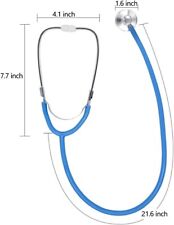 Zcaukya Stethoscope Real Working Nursing For Kids Role Play Doctor Game Blue