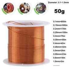 50g 0.11.5mm Cable Copperr Wire Magnet Wire Copperr Lacquer Wire Enameled
