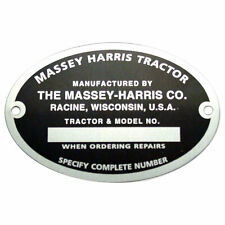 Serial Number Tag 22 30 30 44 55 101 102 Sr Jr Mustang Massey Harris 058