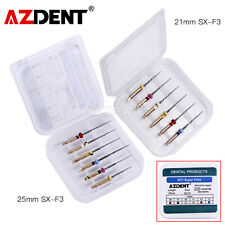 Azdent Dental Endo Root Canal Niti Super Rotary Files Engine Use Sx-f3 25mm21mm