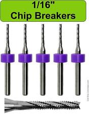 116 Chip Breaker Router Bits Five Pieces Cnc Fr4 Wood Carbon Fiber R160