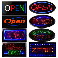 Ultra Bright Led Neon Open Sign For Business Store Animated Motion Light