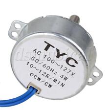 Small Synchronous Motor Ac 100-127 V 10-12 Rmin 5060hz Ccwcw 4w Tyc-50