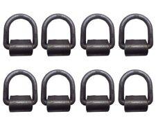 8 Pack Heavy Duty 12 Weld-on D Ring Flatbed Truck Trailer Cargo Tie Down Ring