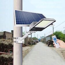 999999lm 150w Solar Outdoor Street Light Pir Motion Sensor Area Road Spotlight
