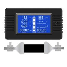 Dc Battery Monitor Meter Lcd 0-200v Volt Amp For Car Rv Solar 10a 100a 300a