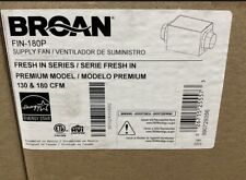 Broan-nutone Fin-180p Fresh-in Premium 130 180 Cfm Supply Fan Brand New