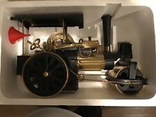Wilesco Steam Roller Traction Engine. Model D36 Black. Made In West Germany