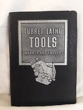 Turret Lathe Tools - Warner And Swasey 1942
