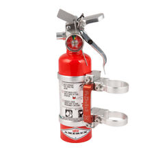 Axia Alloys Quick Release Fire Extinguisher Clamps - 1.4 Lb Halotron Red