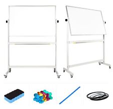 Rolling Whiteboard Dry Erase Board On Wheels With Stand 48x32 Large Portable