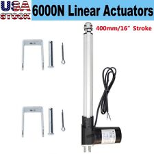 Quality Linear Actuator 12v 1320lbs 6000n 16inch 400mm Stroke Electric Dc Motor