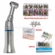 Dental Low Speed Polishing Contra Angle Handpiece Brushes Resin Composite Set