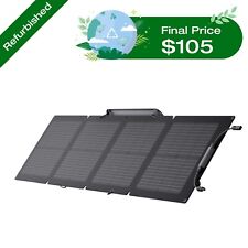 Ecoflow 110w Portable Solar Panel Foldable With Carry Case Certified Refurbished
