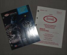1995 Sioux Automotive Professional Tool Equipment Catalogs With Price List