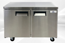 New 60 Commercial Undercounter Refrigerator Two Door Model Tuc60r Nsf Etl