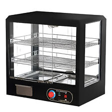 Commercial Electric Food Warming Showcase Hotbar Pie Warmer Display Cabinet 500w