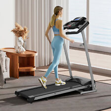 Soarflash Folding Treadmill For Home Motorized Running Walking Machine With Lcd
