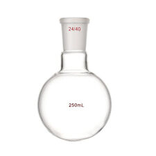 250ml 2440 Round Bottom Glass Flask Single Neck 1-neck Lab Boiling Bottle