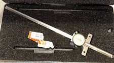New-450m-300 Starrett Dial Depth Gage 0-300mm. With Case And The Lowest Price