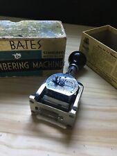 Bates Numbering Machine 5 Wheels Style E W 2 Black Ready Inked Pads Tweezers