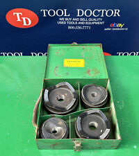 Greenlee 7304 Knockout Punch Die 2-12-4 7306 7310 Great Shape 3