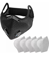 Sports Face Mask With Replaceable Filters Mask 1 Mask With 10 Filters