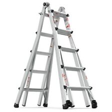 22 Ft Little Giant Ladder Folding Extension Stepladder Aluminum Multi-use Ladder