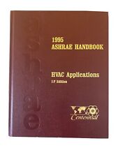 1995 Ashrae Handbook Hvac Applications I-p Edition Centennial