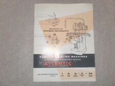 Atlantic Ram-type Milling Machine Brochure Ex-cell-o Corporation Milling Machine