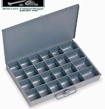 Metal 24 Hole Storage Bin-cabinet-tray For Nuts Bolts 6 Pack