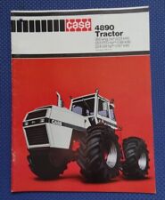 J I Case Model 4890 4wd Farm Tractor Sales Brochure - 1979 To 1983
