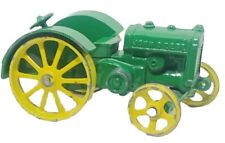 John Deere Metal Farm Tractor 1923 Model D Green Yellow Ranch Toy Vintage