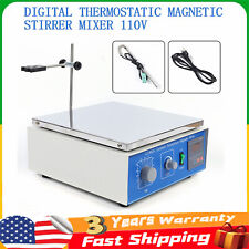 10000ml Magnetic Stirrer W Heating Plate Hotplate Digital Mixer Stir Bar Lab