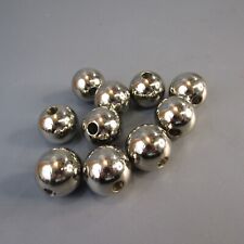 Chrome Steel Balls 1 Inch 25mm Diameter Ball Bearings Drilled Lot Of 10 New