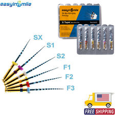 Easyinsmile Dental Endo Niti Rotary Files X3-taper Blue Max For Root Canal Clean