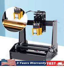 15w Cylindrical Laser Engraving Machine Desktop Metal Engraver Printing Portable