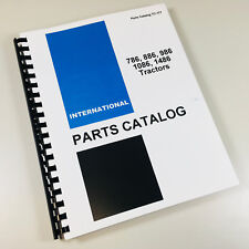 International Ih 786 886 986 1086 1486 Tractors Parts Manual Catalog